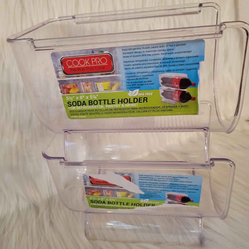 Set of 2 Cook Pro Soda Bottle Holders